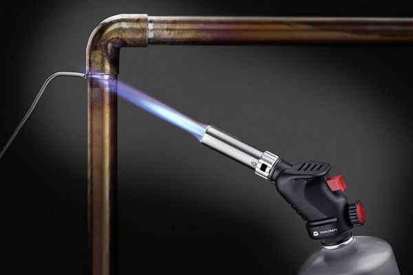 Produktbild: TOOLCRAFT 1694485 L&ouml;tlampe 1500&deg;C ohne Gasflasche 1St.