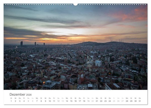 Produktbild: Istanbul - zwischen Okzident und Orient (hochwertiger Premium Wandkalender 2026 DIN A2 quer), Kunstdruck in Hochglanz