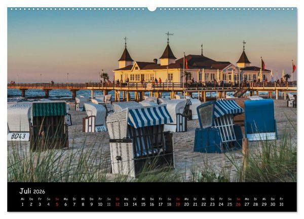 Produktbild: Insel Usedom (hochwertiger Premium Wandkalender 2026 DIN A2 quer), Kunstdruck in Hochglanz