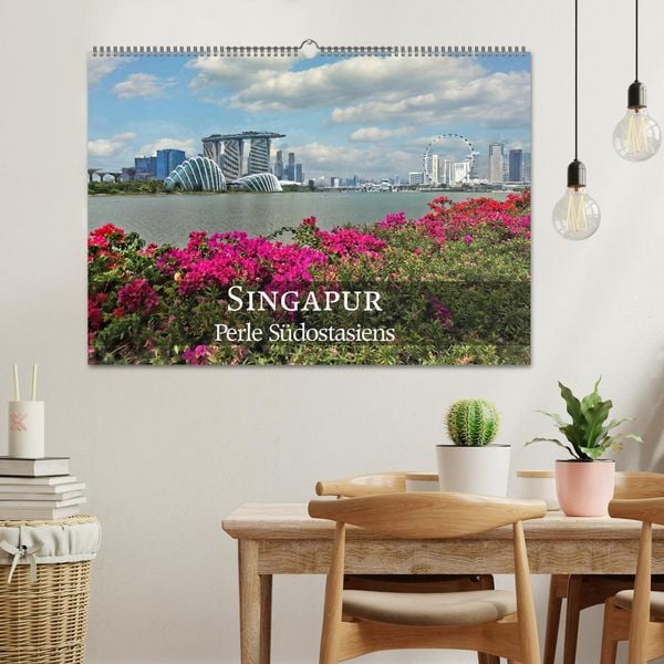 Produktbild: Singapur - Perle S&uuml;dostasiens (Wandkalender 2026 DIN A2 quer), CALVENDO Monatskalender