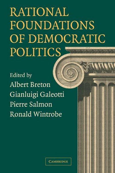 Produktbild: Rational Foundations of Democratic Politics