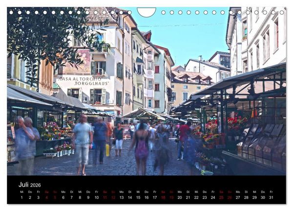 Produktbild: Bozen 2026 (Wandkalender 2026 DIN A4 quer), CALVENDO Monatskalender