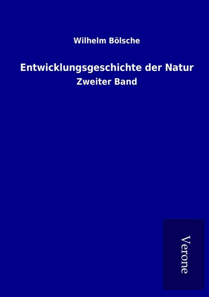 Produktbild: Entwicklungsgeschichte der Natur