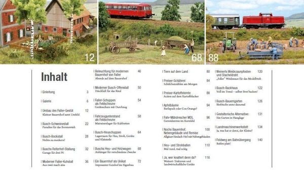 Produktbild: Modellbahnbau in Perfektion: Landwirtschaft und Bauernh&ouml;fe