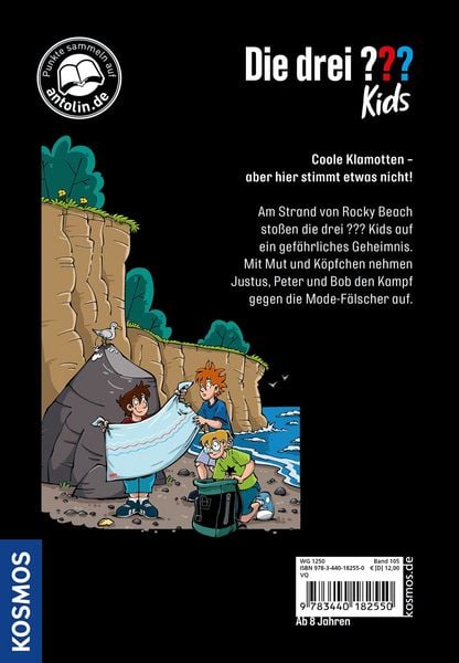 Produktbild: Die drei ??? Kids, 105, Fiese F&auml;lscherbande