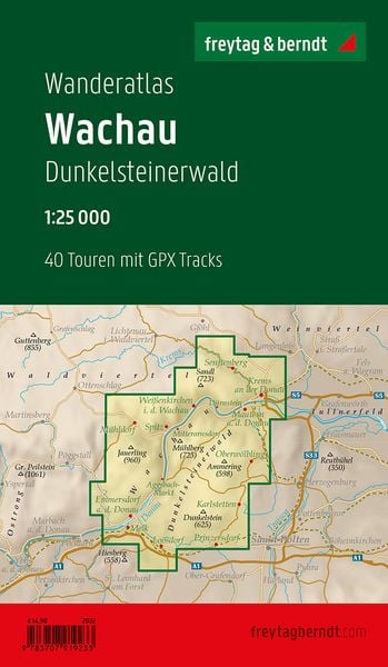 Produktbild: Freytag & berndt Wanderatlas Wachau - Dunkelsteinerwald 1:25.000