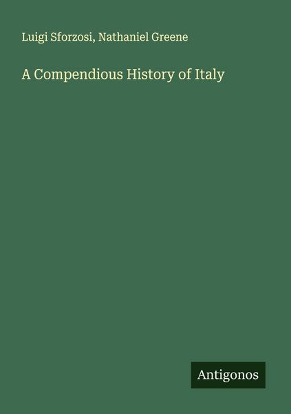 Produktbild: A Compendious History of Italy