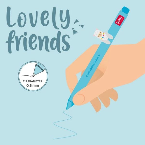 Produktbild: Legami Gelstift - Lovely Friends - Lama
