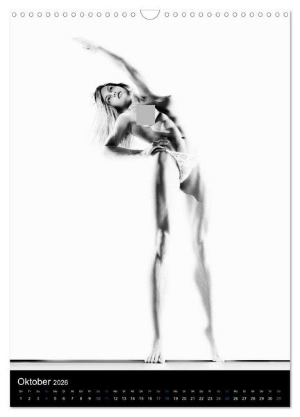 Produktbild: Kraft-Akt - Fitnessgirls in erotischen Abbildungen (Wandkalender 2026 DIN A3 hoch), CALVENDO Monatskalender
