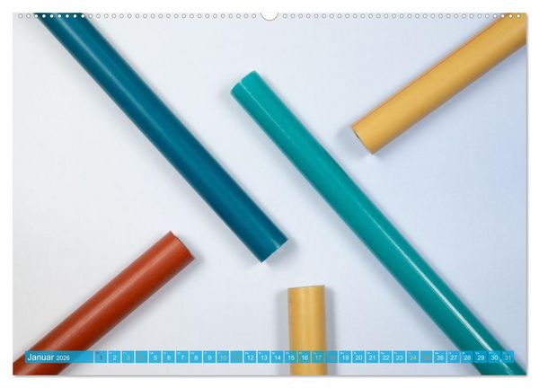 Produktbild: Lass den Farben ihren Lauf (Wandkalender 2026 DIN A2 quer), CALVENDO Monatskalender