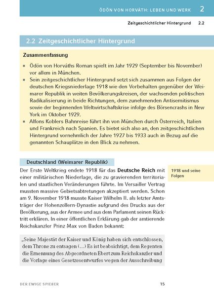 Produktbild: Der ewige Spie&szlig;er von &Ouml;d&ouml;n von Horv&aacute;th - Textanalyse und Interpretation