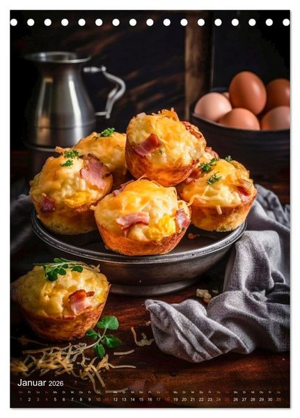 Produktbild: Cooles Fingerfood (Tischkalender 2026 DIN A5 hoch), CALVENDO Monatskalender