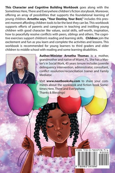 Produktbild: Sometimes Here, There and Everywhere Character and Cognitive Building Workbook