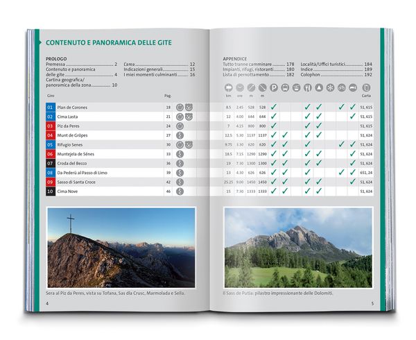 Produktbild: KOMPASS guida escursionistica Val Badia, Eccezionali Dolomiti, 50 itinerari