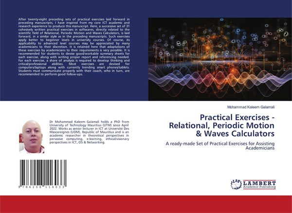 Produktbild: Practical Exercises - Relational, Periodic Motion & Waves Calculators