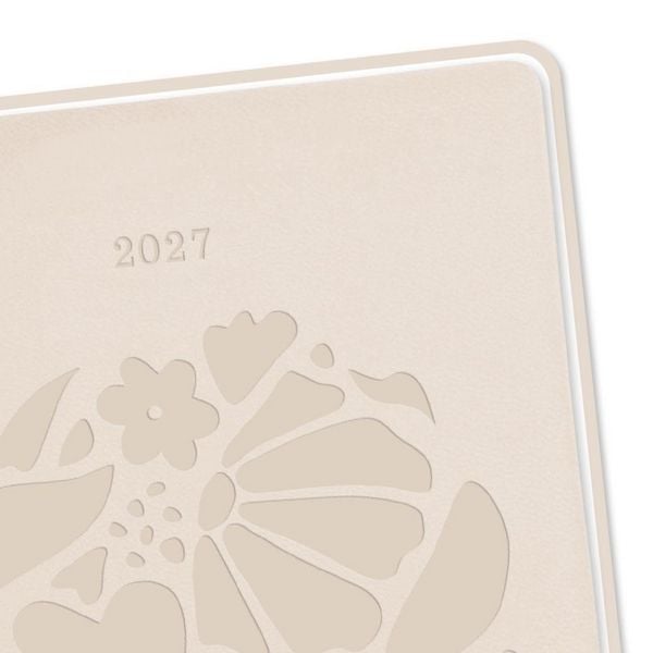 Produktbild: Terminplaner Lederlook 2027 Beige