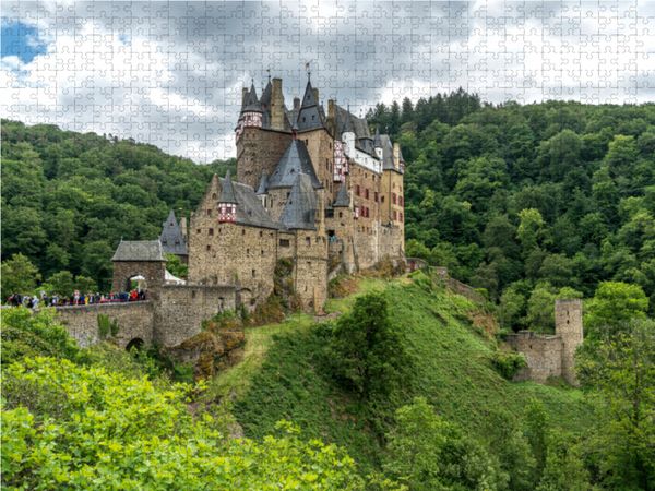 Produktbild: CALVENDO Puzzle Die Burg Eltz | 1000 Teile Lege-Gr&ouml;&szlig;e 64x48cm Foto-Puzzle f&uuml;r gl&uuml;ckliche Stunden