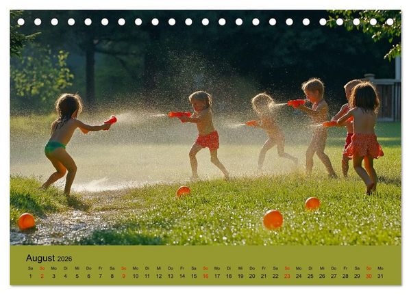 Produktbild: Wei&szlig;t du noch? Der Kalender deiner Kindheitserinnerungen. (Tischkalender 2026 DIN A5 quer), CALVENDO Monatskalender
