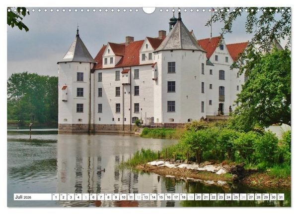 Produktbild: Die Ostsee - von Schleswig nach Gl&uuml;cksburg (Wandkalender 2026 DIN A3 quer), CALVENDO Monatskalender