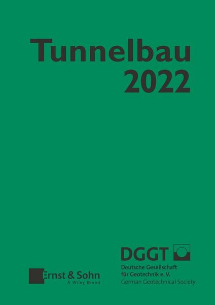 Produktbild: Taschenbuch f&uuml;r den Tunnelbau 2022