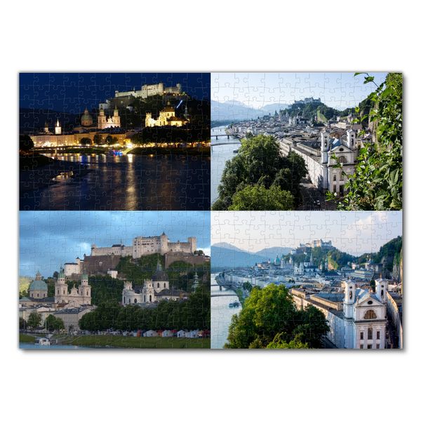 Produktbild: Lais Puzzle Collage Salzburg 500 Teile