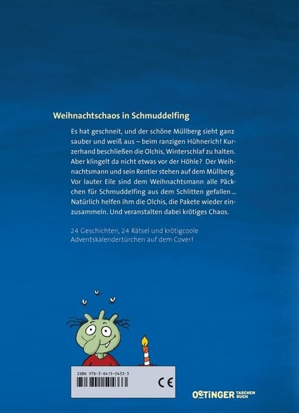 Produktbild: Die Olchis. Adventskalender-Rätselbuch