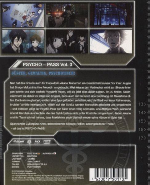 Produktbild: Psycho-Pass - Vol. 3