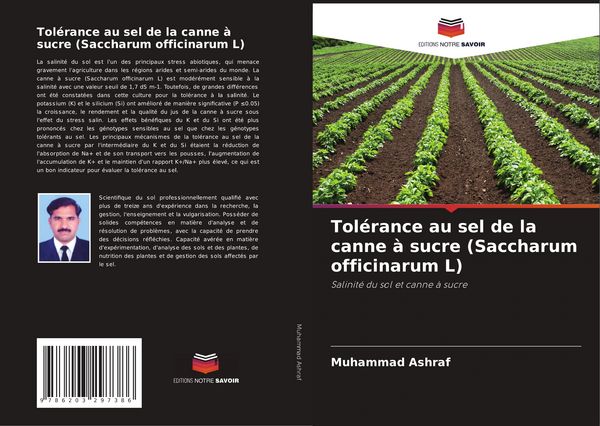 Produktbild: Tol&eacute;rance au sel de la canne &agrave; sucre (Saccharum officinarum L)