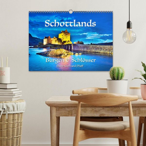 Produktbild: Schottlands Burgen und Schl&ouml;sser (Wandkalender 2026 DIN A3 quer), CALVENDO Monatskalender