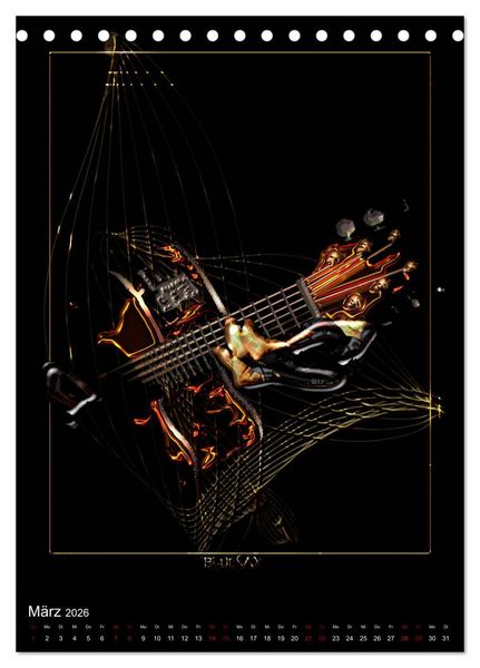 Produktbild: Jazz Ewig (Tischkalender 2026 DIN A5 hoch), CALVENDO Monatskalender