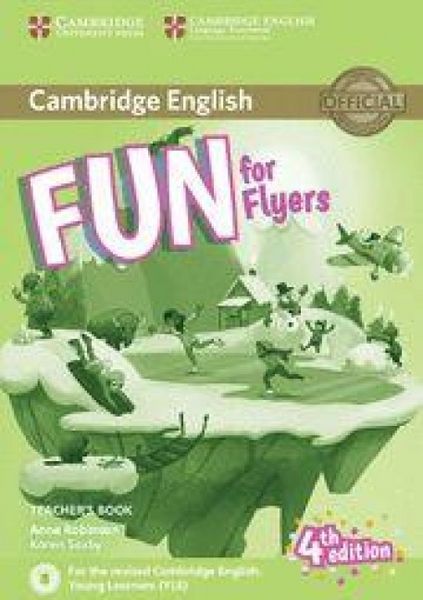 Fun for Flyers Teacher's Book with Downloadable Audio, Taschenbuch von Anne Robinson , Karen Saxby, Cambridge University Press, 9781316617601