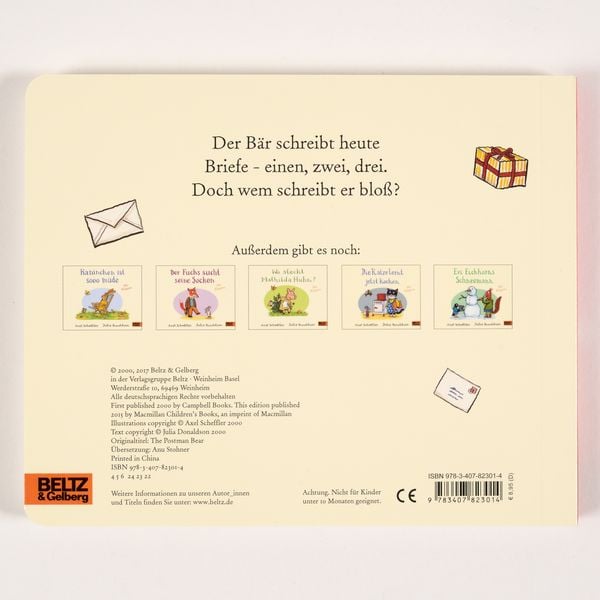 Produktbild: Der B&auml;r schreibt heute Briefe