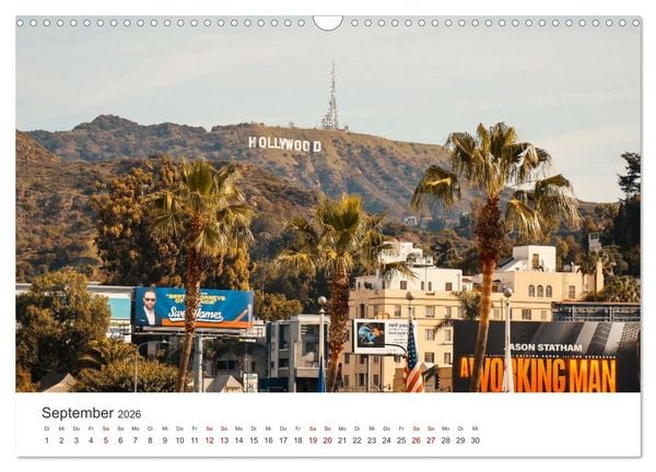 Produktbild: Kalifornien Bilder aus Los Angeles (Wandkalender 2026 DIN A3 quer), CALVENDO Monatskalender