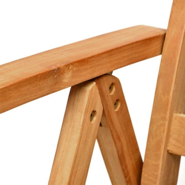 Produktbild: Hochlehner Klappstuhl verstellbar Teak Holz