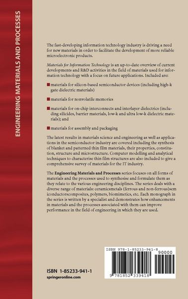 Produktbild: Materials for Information Technology
