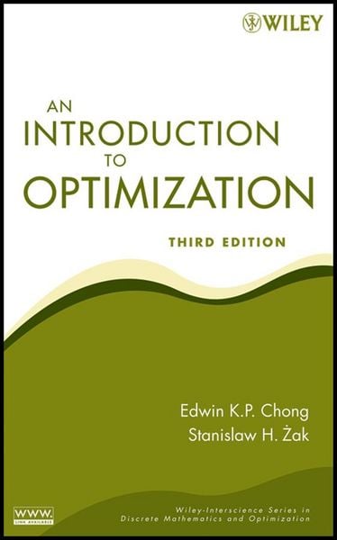 Produktbild: An Introduction to Optimization