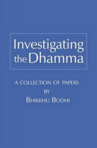 Produktbild: Investigating the Dhamma