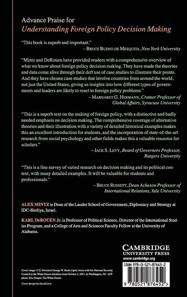 Produktbild: Understanding Foreign Policy Decision Making