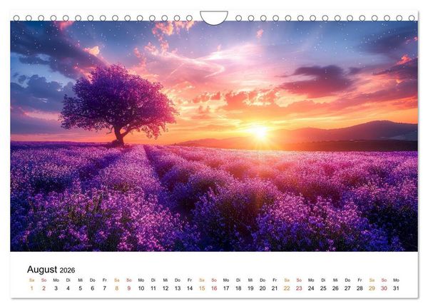 Produktbild: Natur im Jahr (Wandkalender 2026 DIN A4 quer), CALVENDO Monatskalender