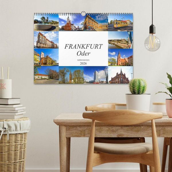 Produktbild: Frankfurt Oder Impressionen (Wandkalender 2026 DIN A3 quer), CALVENDO Monatskalender