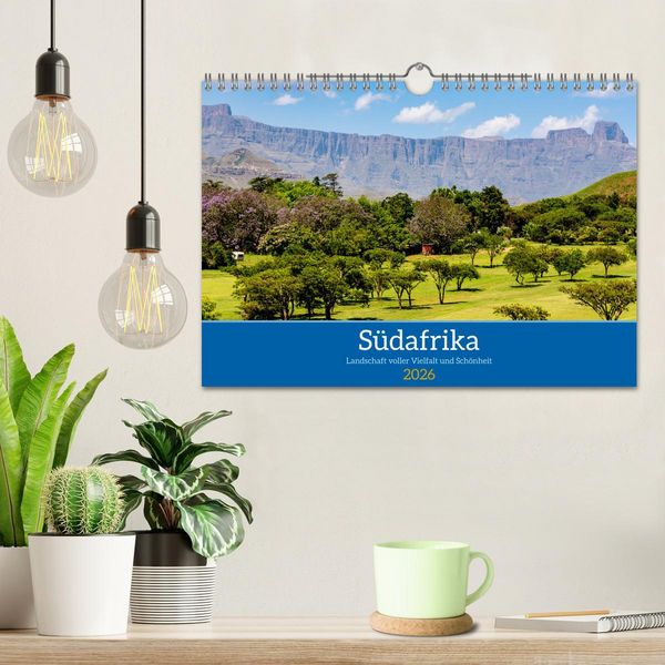 Produktbild: S&uuml;dafrika - Landschaft voller Vielfalt und Sch&ouml;nheit (Wandkalender 2026 DIN A4 quer), CALVENDO Monatskalender