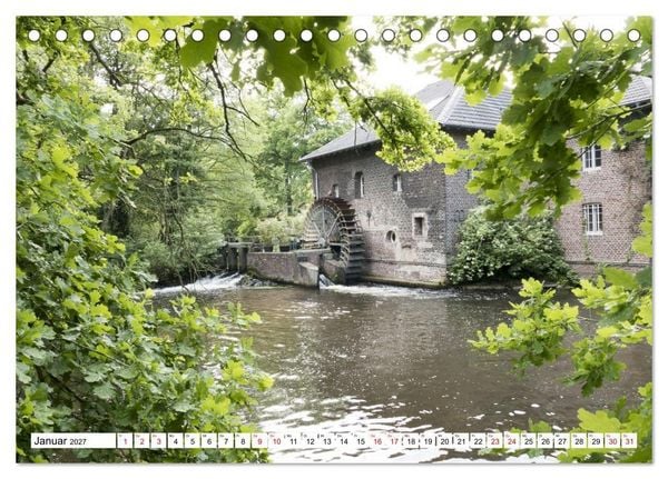 Produktbild: Radland Deutschland - Niederrhein (Tischkalender 2027 DIN A5 quer), CALVENDO Monatskalender