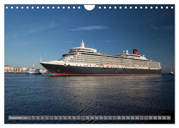 Produktbild: Kreuzfahrt Warnem&uuml;nde (Wandkalender 2027 DIN A4 quer), CALVENDO Monatskalender