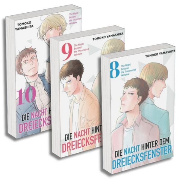 Die Nacht hinter dem Dreiecksfenster – The Night Beyond the Tricornered Window: Manga Pack 3 (Band 8-10)