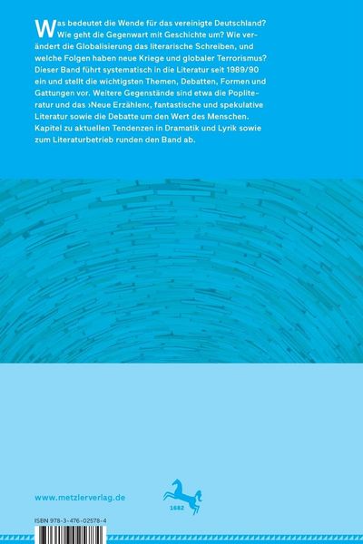 Produktbild: Gegenwartsliteratur