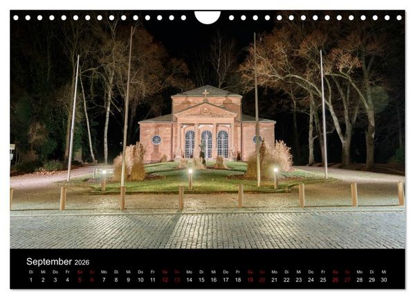 Produktbild: Pirmasens bei Nacht (Wandkalender 2026 DIN A4 quer), CALVENDO Monatskalender