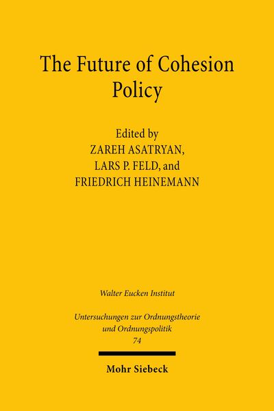 Produktbild: The Future of Cohesion Policy