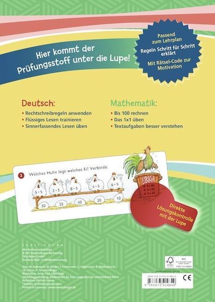 Produktbild: Lern-Detektive: Mathe und Deutsch 2. Klasse