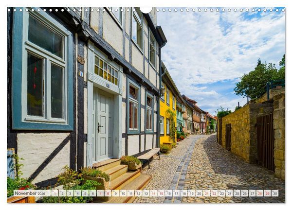Produktbild: Quedlinburg Impressionen (Wandkalender 2026 DIN A3 quer), CALVENDO Monatskalender