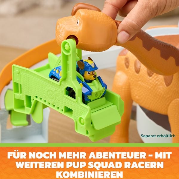Produktbild: PAW Patrol: Der Dino Film, Pup Squad Lift & Race Dino Spielset mit Racer